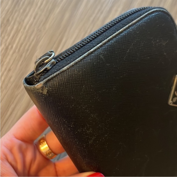 Authentic Prada Saffiano Leather Zip Around Wallet - Picture 10 of 14